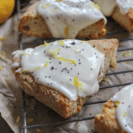 Keto Ricotta Lemon Poppy Seed Scones