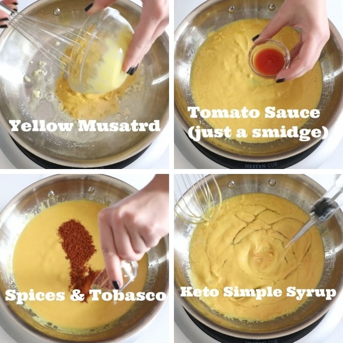  Keto Carolina Style BBQ Mustard Sauce steps and ingredients 