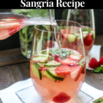 Berry Basil Rose Sangria Recipe