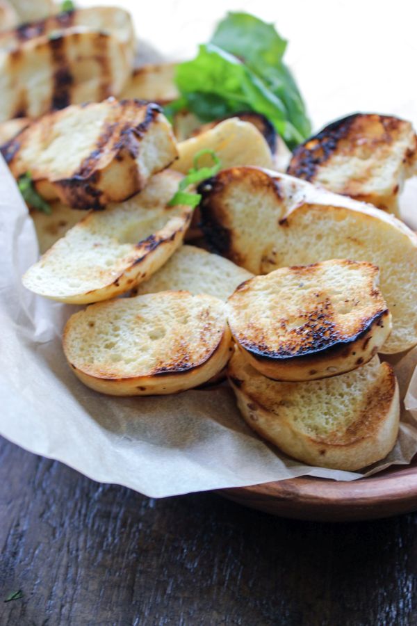 Cast Iron Caprese Dip with Low Carb Bagel Chips