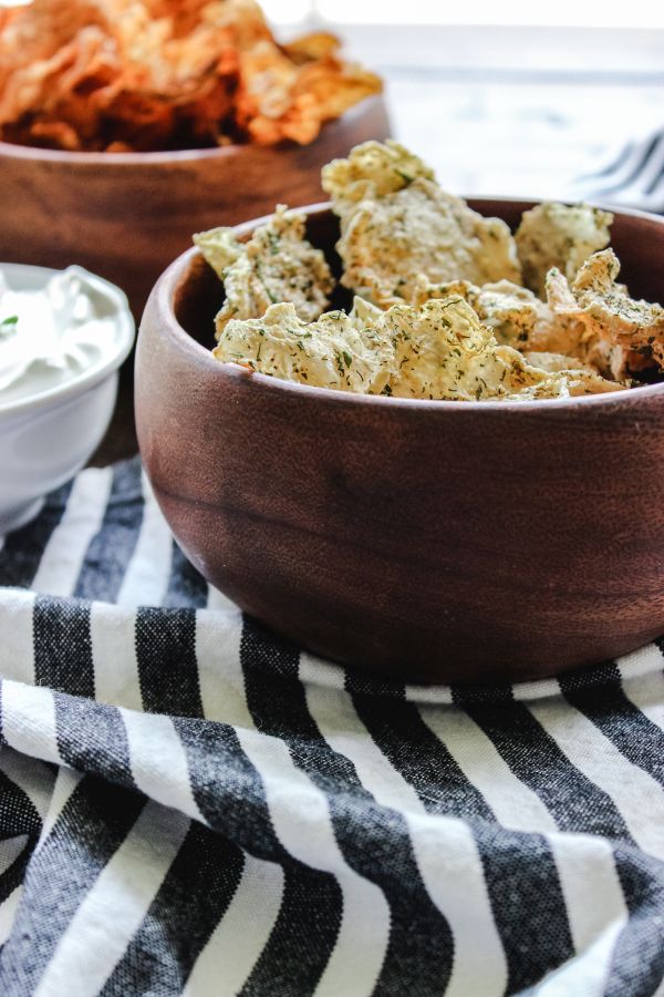 Low Carb Jicama Chips