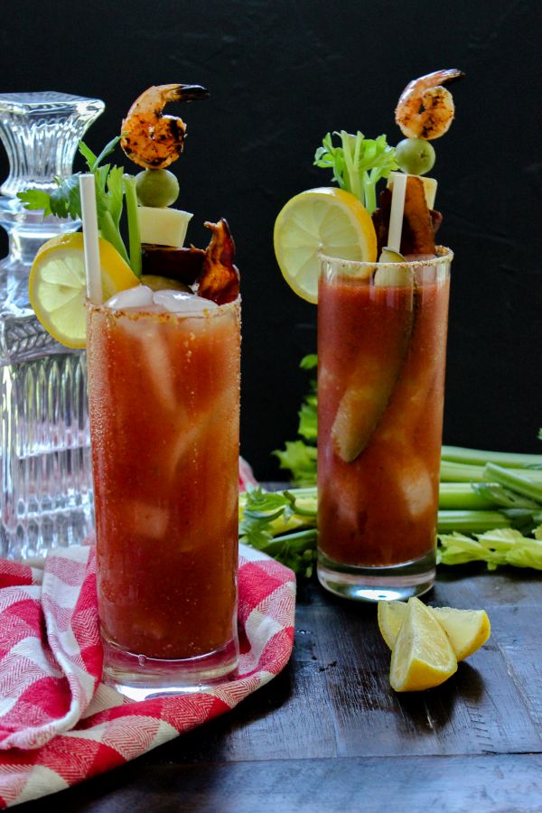 Smoked Bloody Mary with a Bite