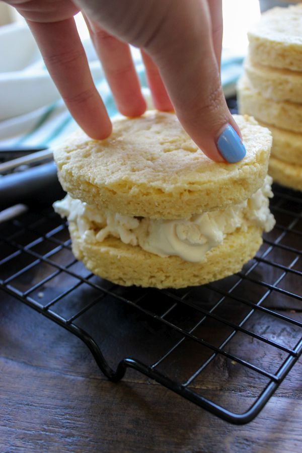 Ice Cream and Sandwich