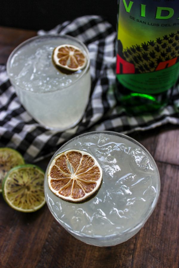 A Mezcal Mule Cocktail