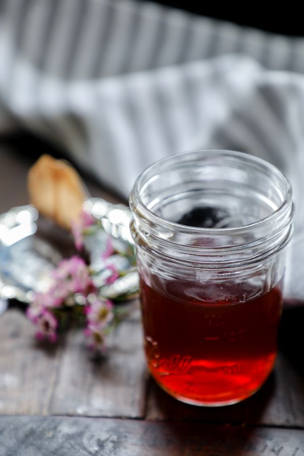 Earl Grey Gin Fizz Cocktail