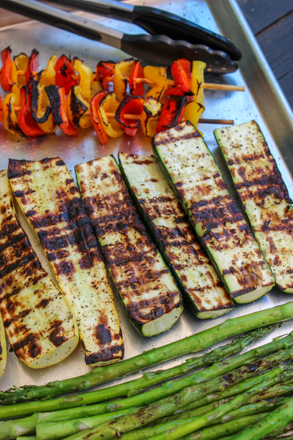 Grilled Garden Veggie Salad