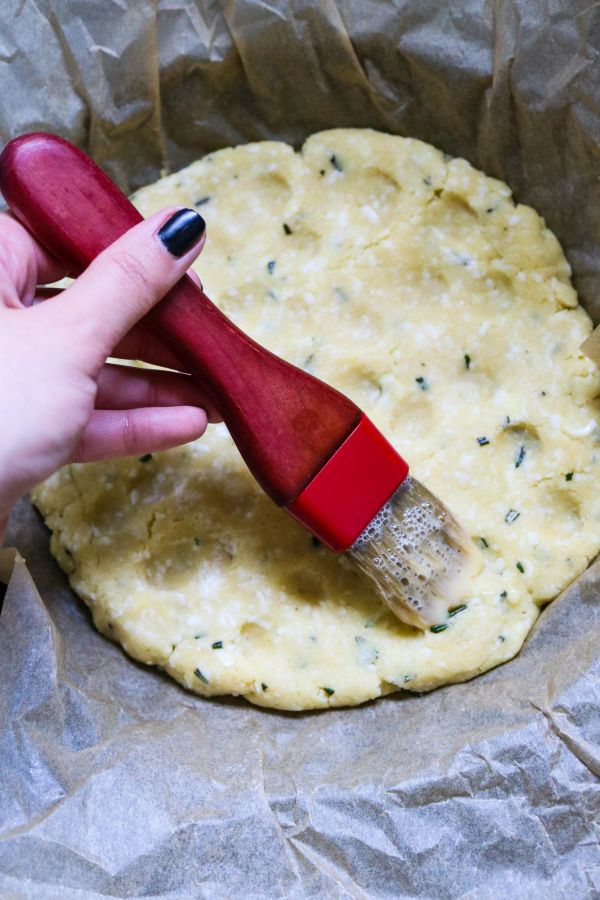 Easy Cast Iron Keto Focaccia Bread Bonappeteach