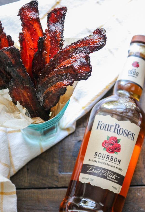 Keto Candied Bacon With Bourbon