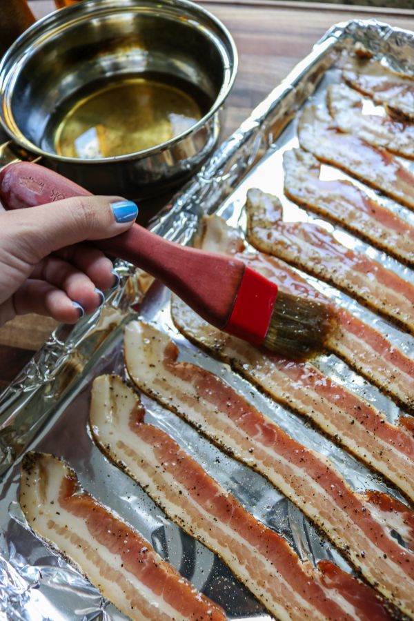 Keto Candied Bacon With Bourbon