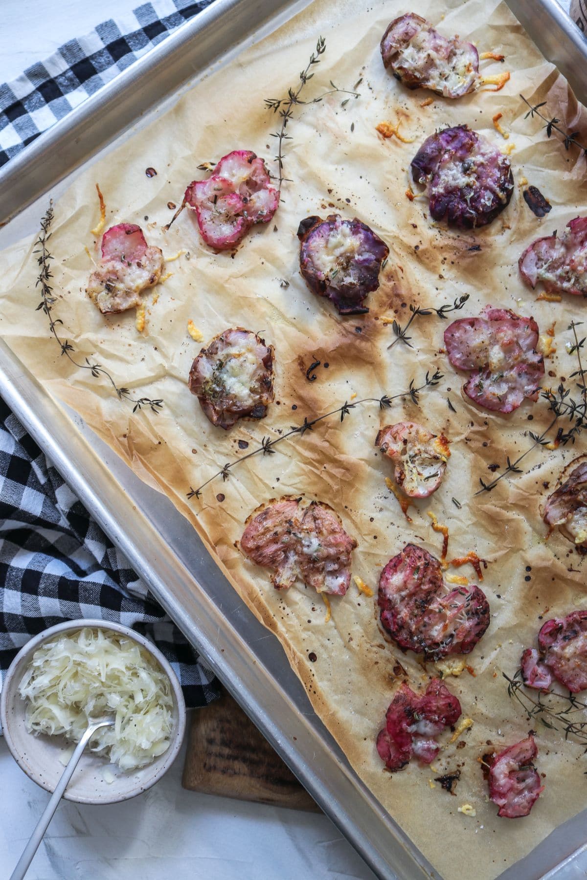 Oven Roasted Keto Radishes "Smashed" Radish Recipe Bonappeteach