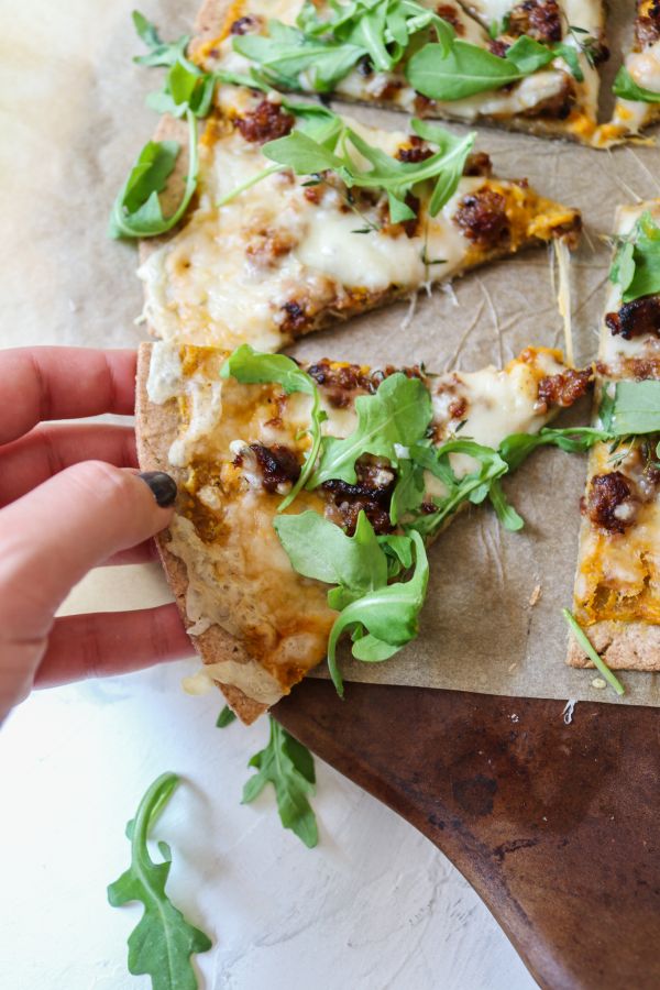 Pumpkin Sauce Pizza