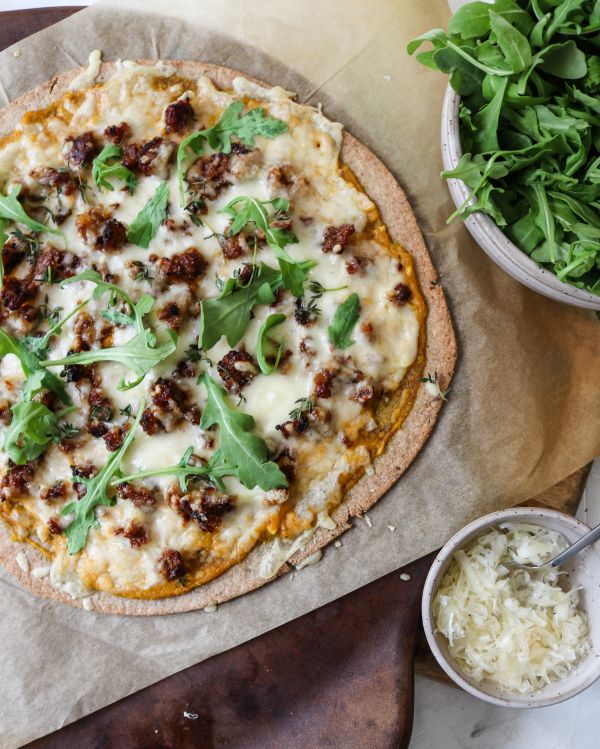 Pumpkin Sauce Pizza