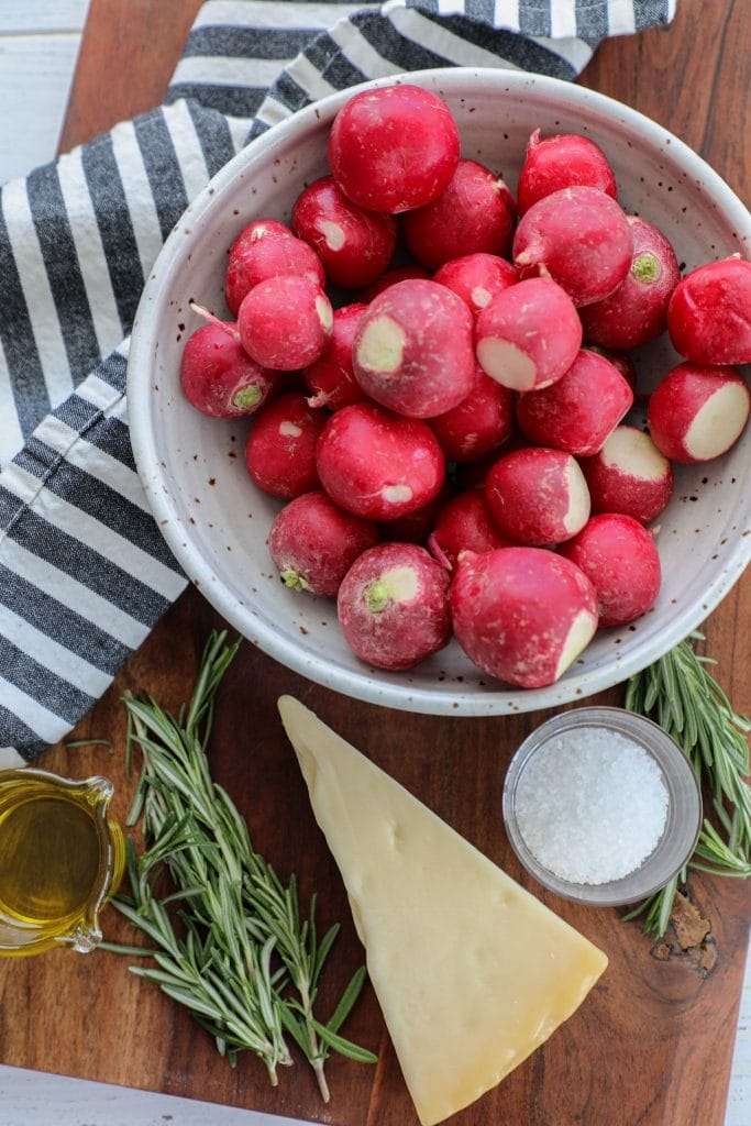 smashed radish recipe ingredients 