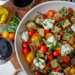 Keto and Gluten Free Panzanella Salad