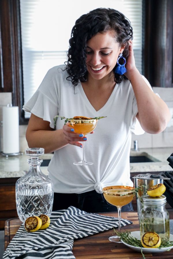 keto Lemon Drop Martini