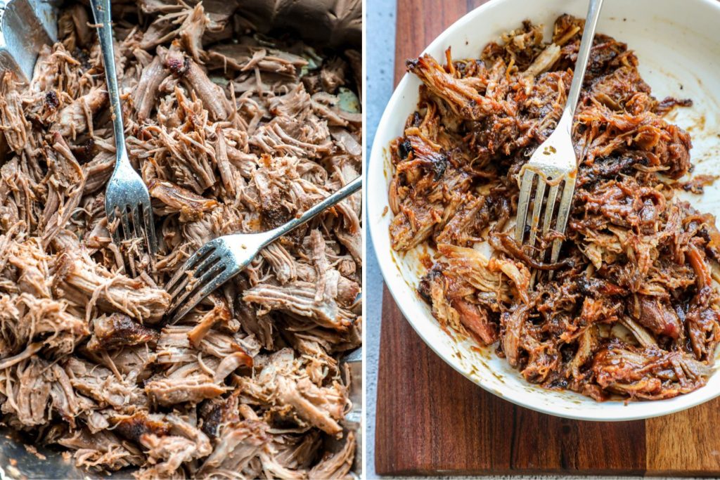 Reheating the pulled pork