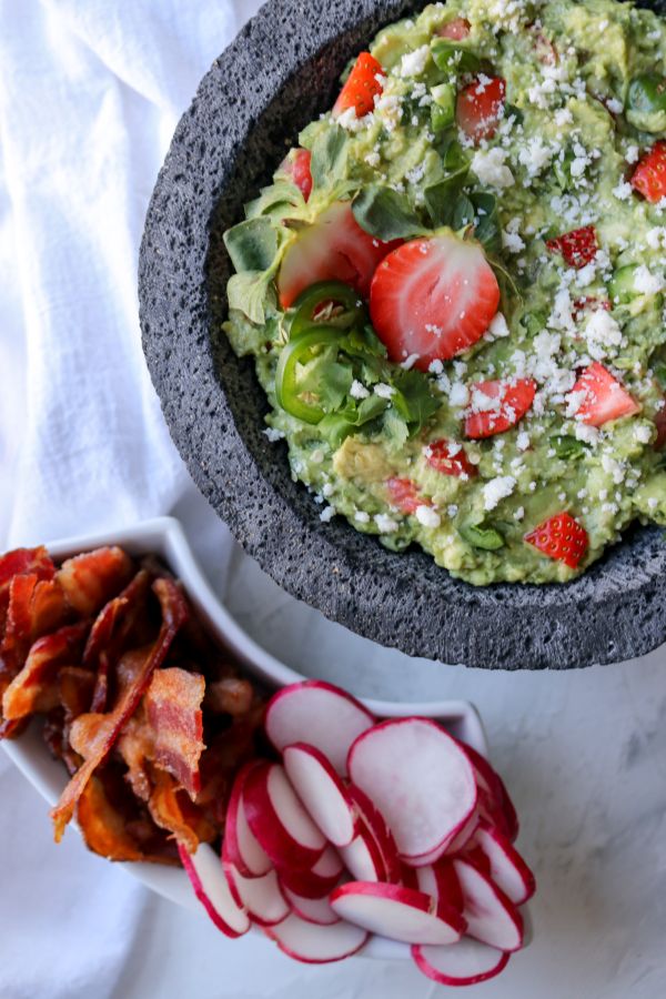 Strawberry Jalapeno Guacamole