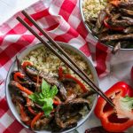 Keto Thai Basil Beef Bowls