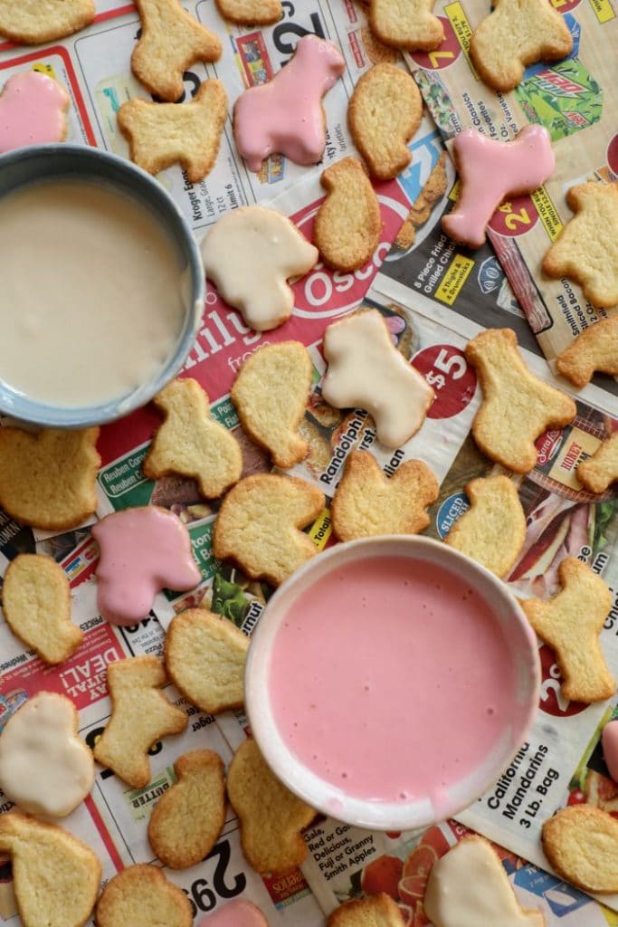 Keto Frosted Animal Cookies