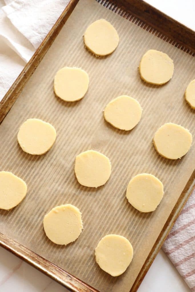 Keto Shortbread Sugar Cookies