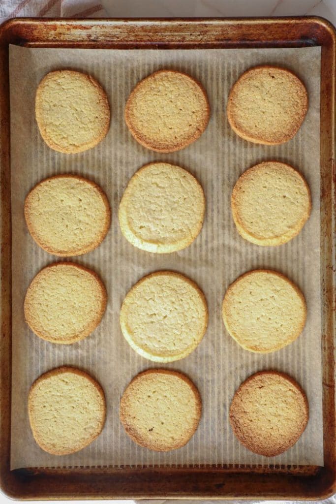 Keto Shortbread Sugar Cookies