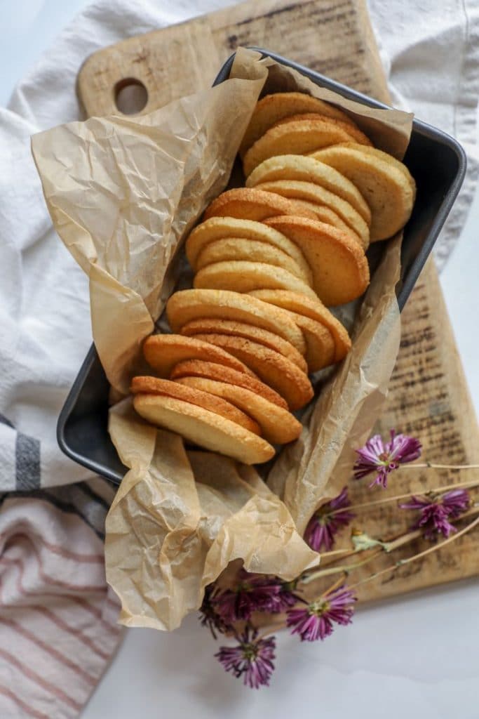 Keto Shortbread Sugar Cookies