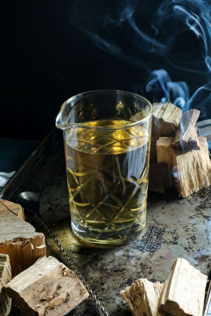 Smoke Infuse Simple Syrup