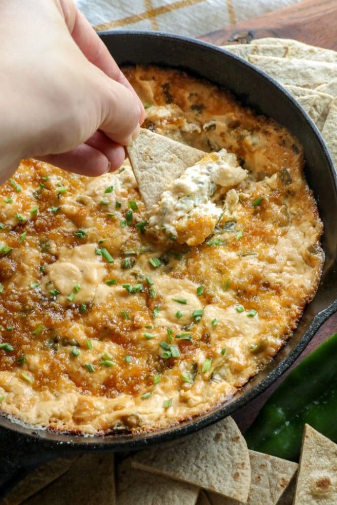 Smoked Hatch Chili Pepper Dip - Bonappeteach