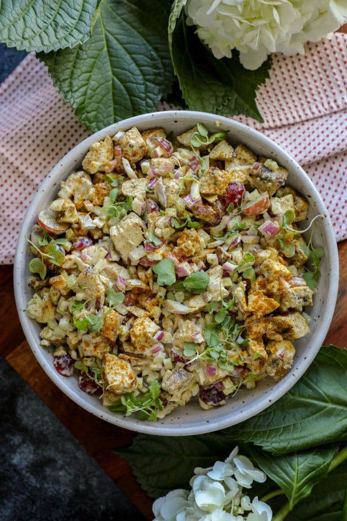 Grilled Curry Chicken Salad (Keto Whole 30) Bonappeteach