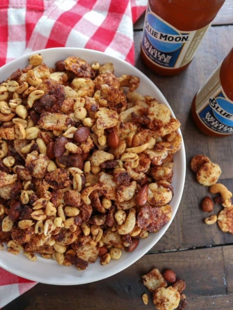 Homemade Keto Chex Party mix