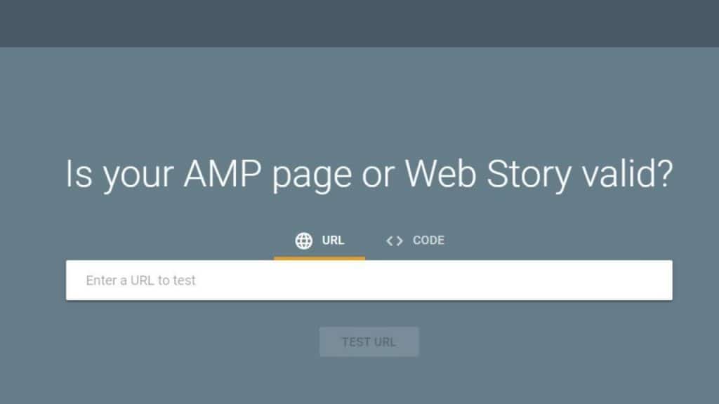Is your web story amp valid