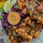 Easy One Pan Thai Inspired Satay Chicken