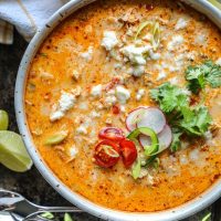 Keto White Chicken Chili