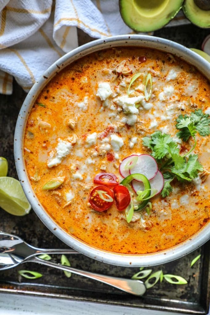 Keto White Chicken Chili