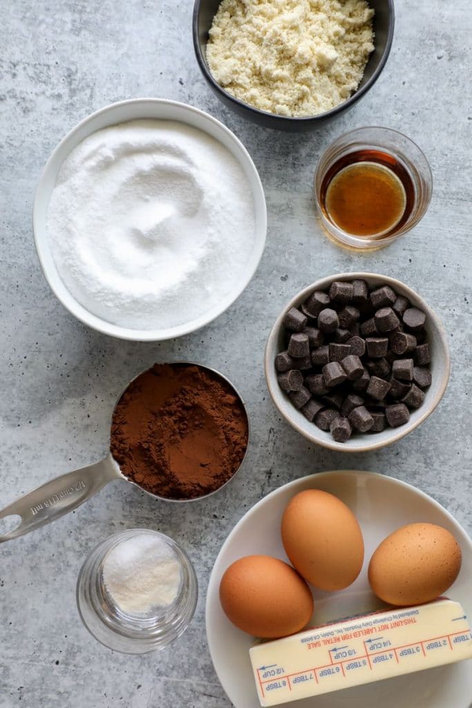 keto fudge brownie ingredients