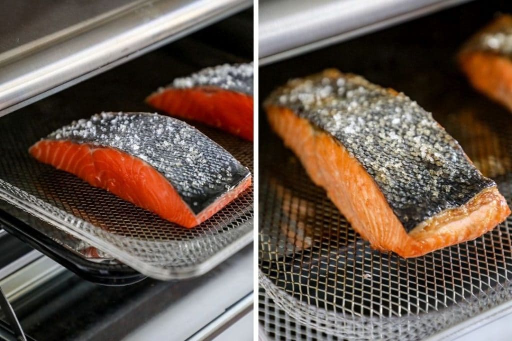 Salmon in the air fryer