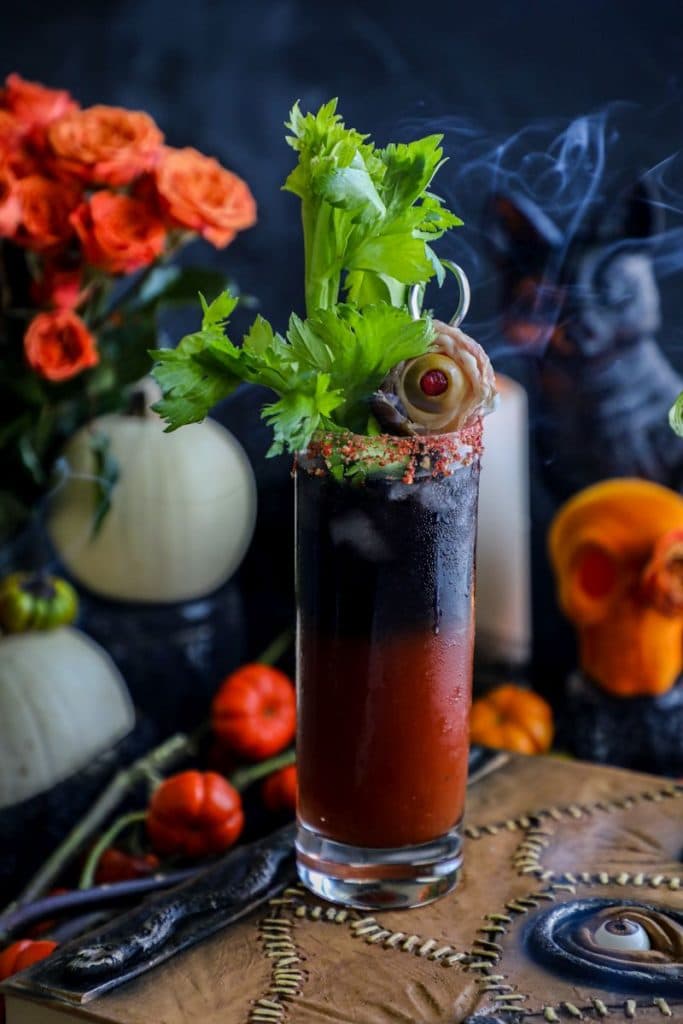 Black Vodka Bloody Mary