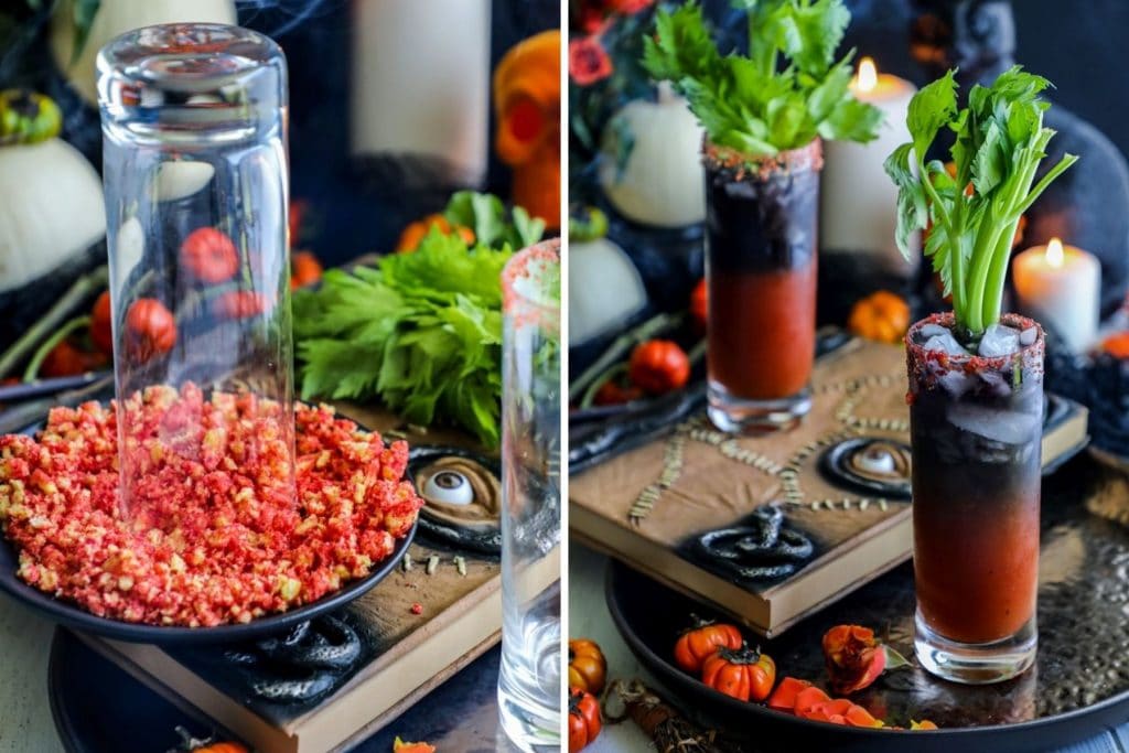 How to garnish and rim your bloody Mary