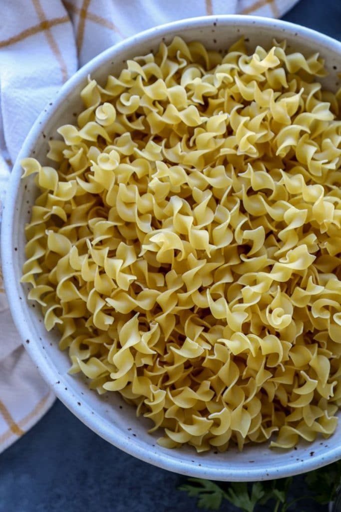 Uncooked Egg Noodles