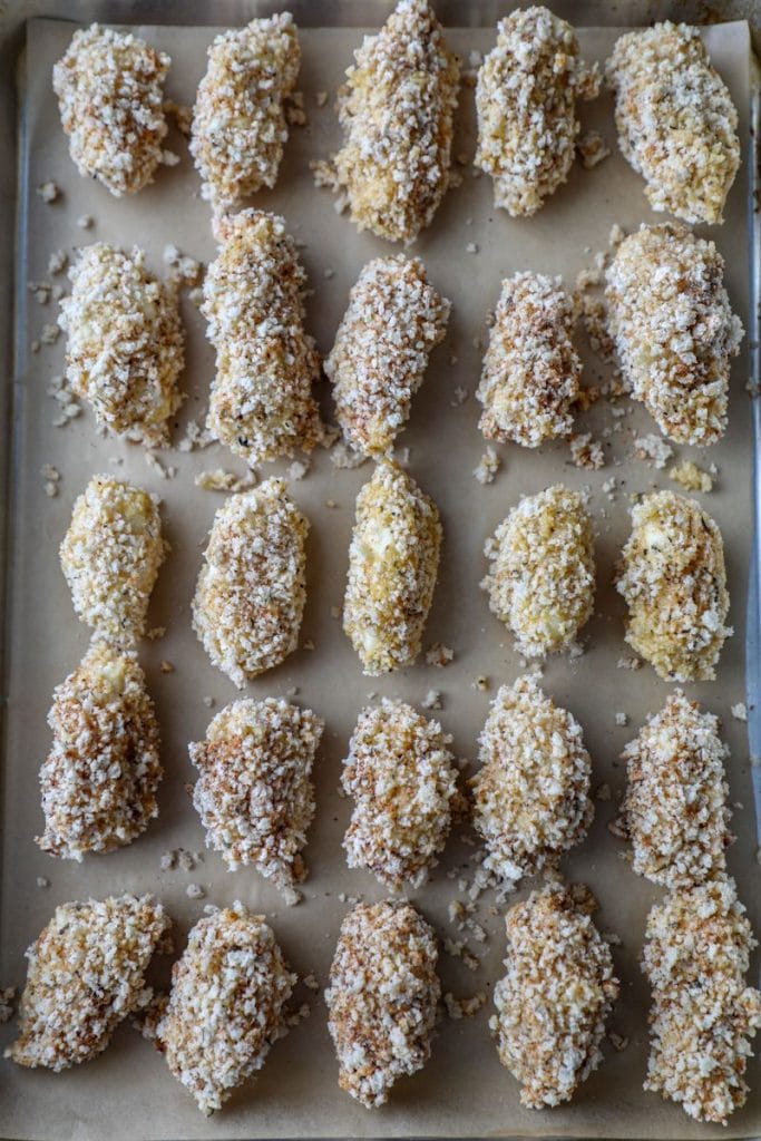 Cheese curds frozen before cooking 