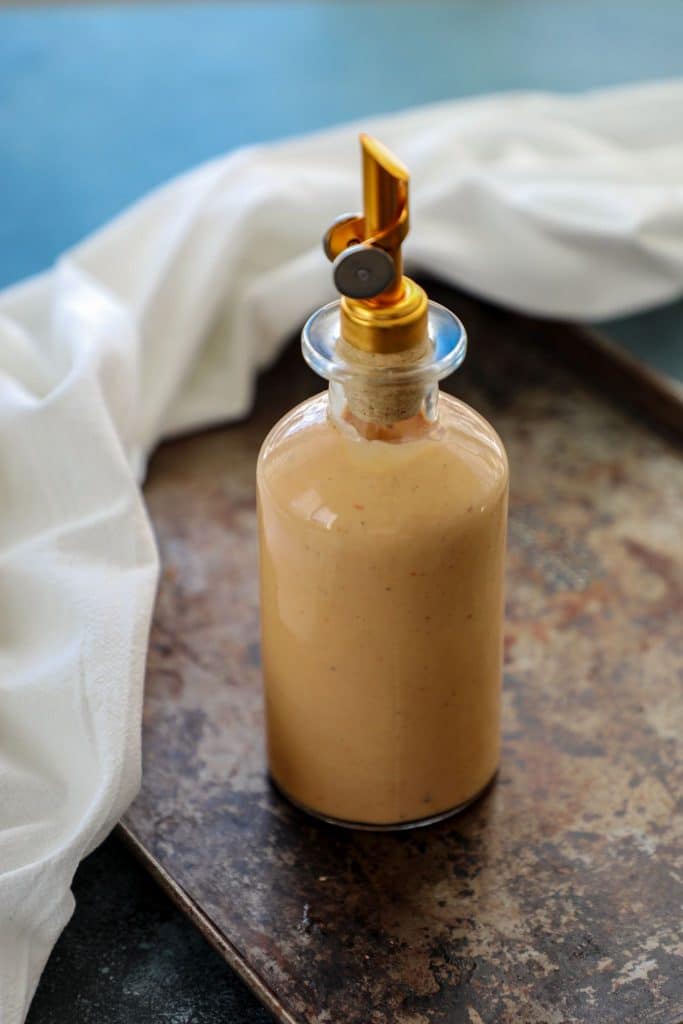 BBQ Ranch Dressing Recipe in a bottle 