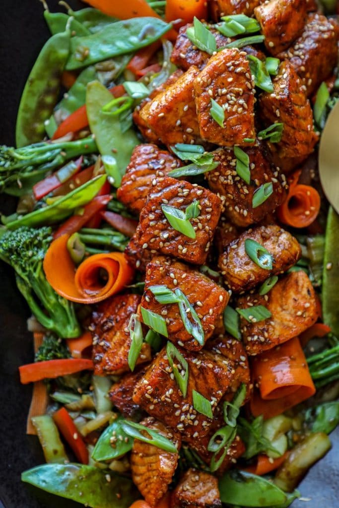 Salmon Stir Fry Recipe