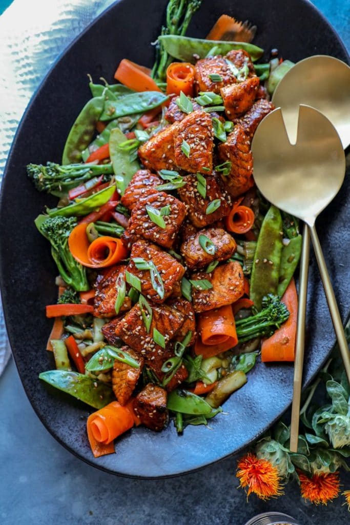 Salmon Stir Fry Recipe