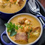 Langostino Bisque soup