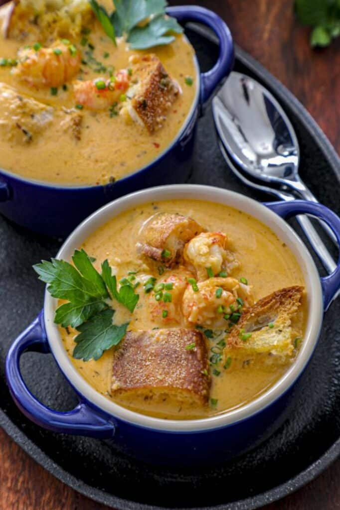 Langostino Bisque soup