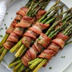 Air Fryer Bacon Wrapped Asparagus