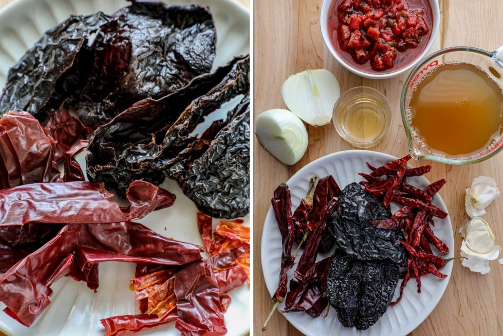 Birria Consommé ingredients