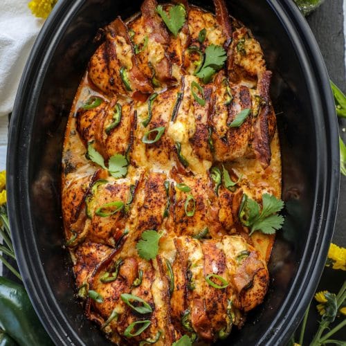 Jalapeno Popper Hasselback Chicken Recipe