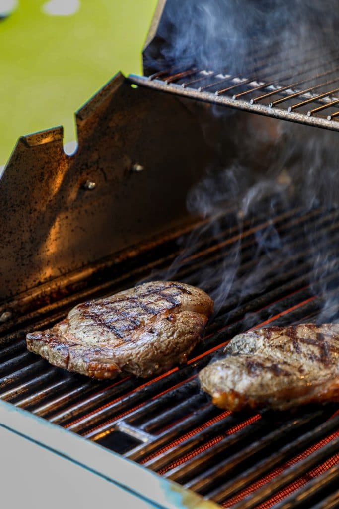 grilling an Angus Beef Steak Recipe