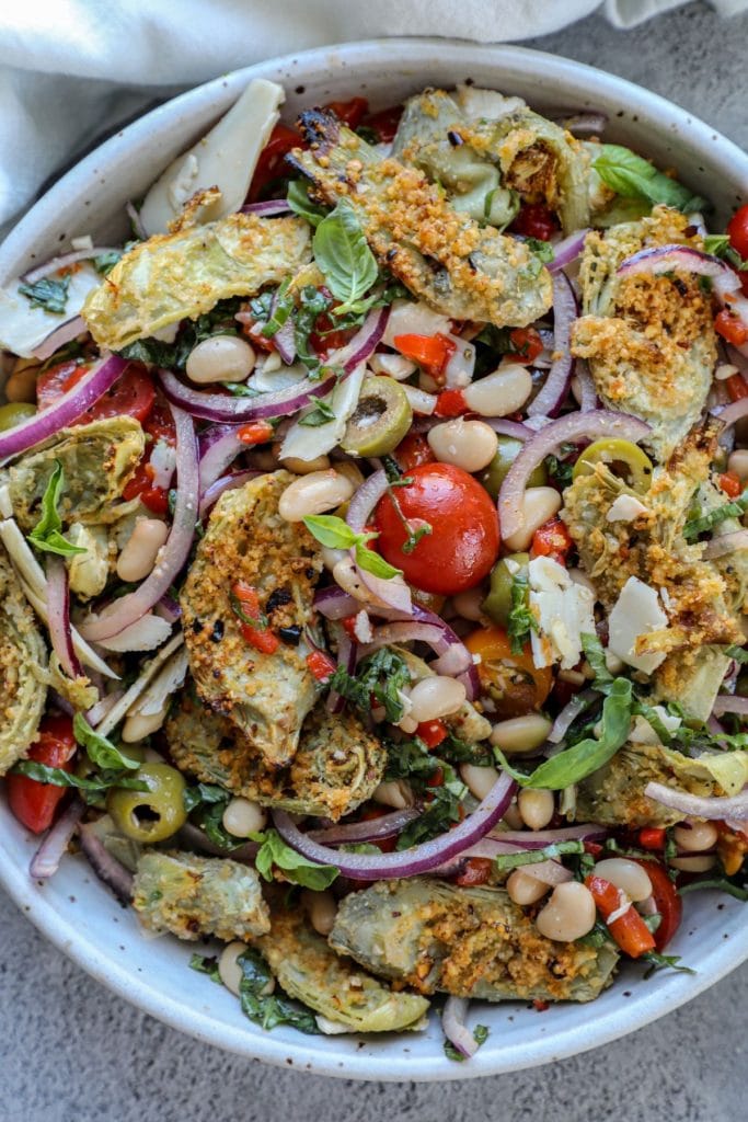 Crispy Artichoke Salad Recipe